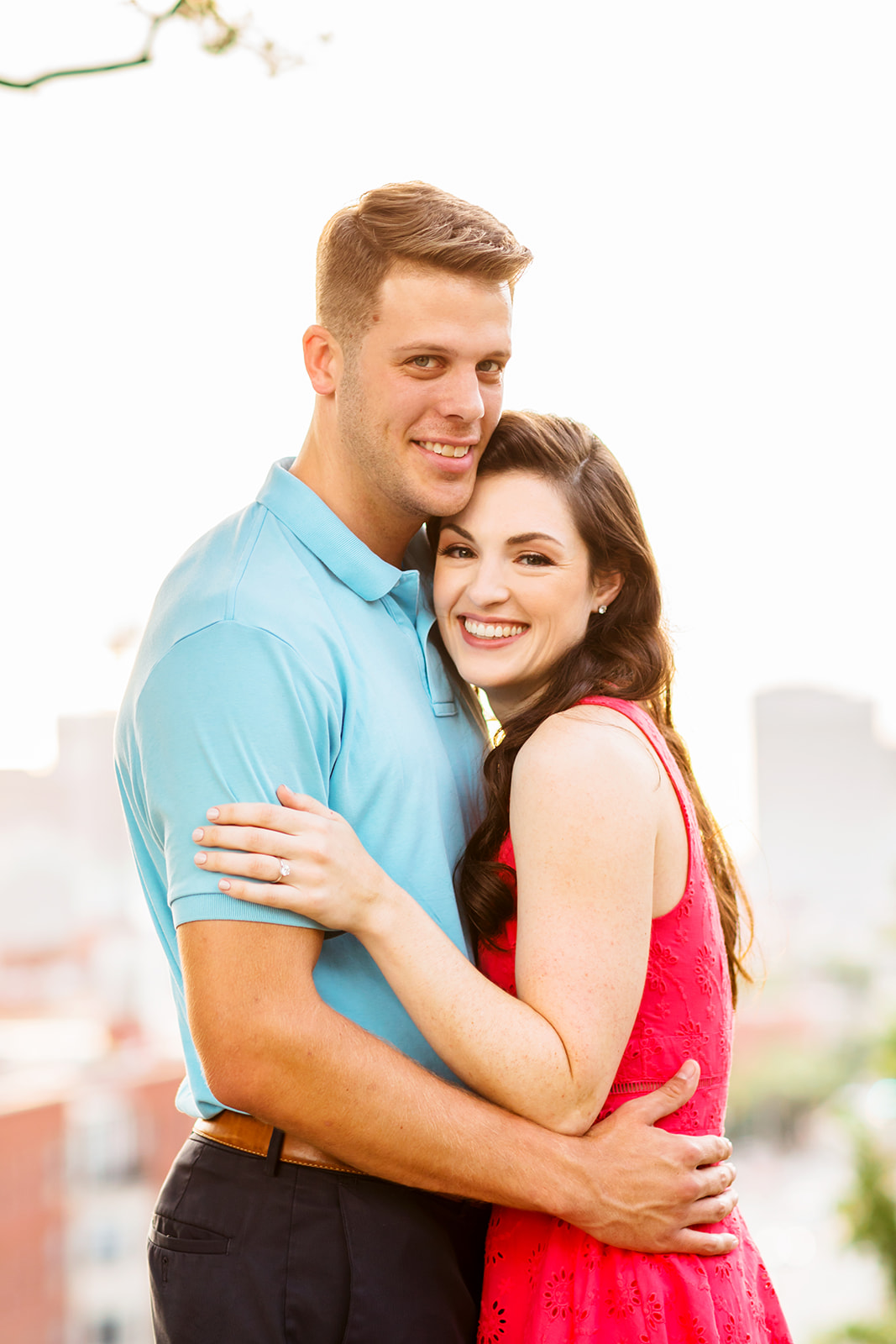 Rachel Drews Romantic Libby Hill Engagement Shoot - Image Property of www.j-dphoto.com