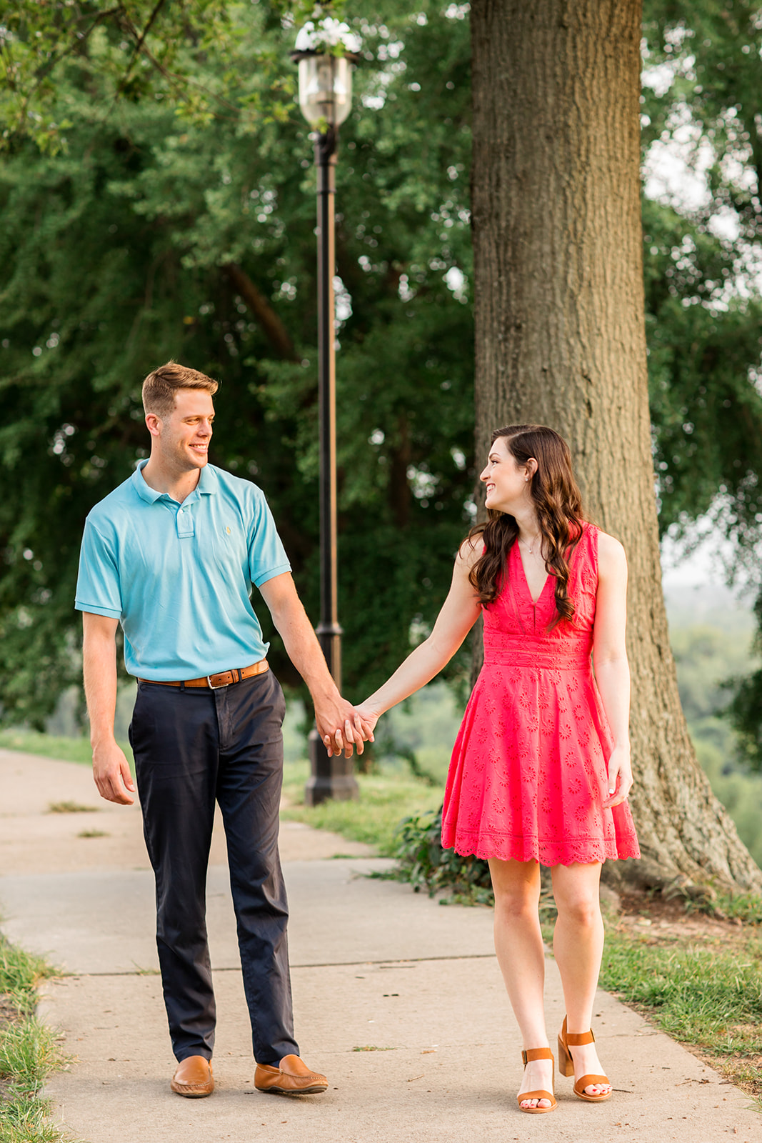 Rachel Drews Romantic Libby Hill Engagement Shoot - Image Property of www.j-dphoto.com