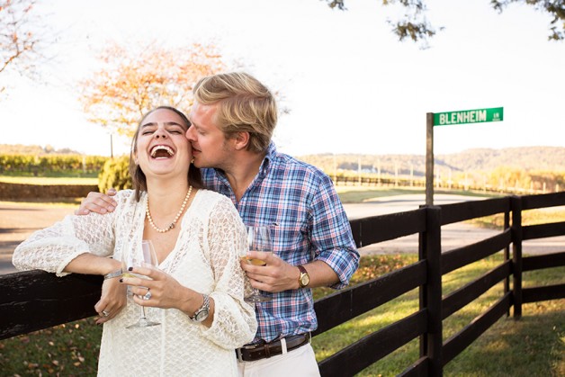 Rebecca  Johns Vineyard Engagement Session - Image Property of www.j-dphoto.com