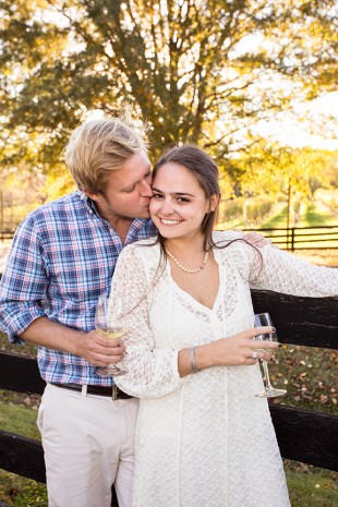 Rebecca  Johns Vineyard Engagement Session - Image Property of www.j-dphoto.com