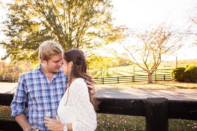 Rebecca  Johns Vineyard Engagement Session - Image Property of www.j-dphoto.com