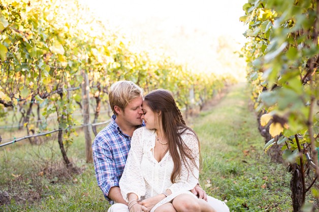 Rebecca  Johns Vineyard Engagement Session - Image Property of www.j-dphoto.com