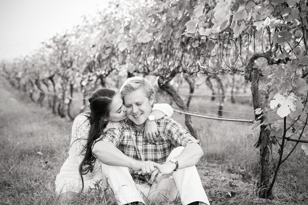 Rebecca  Johns Vineyard Engagement Session - Image Property of www.j-dphoto.com