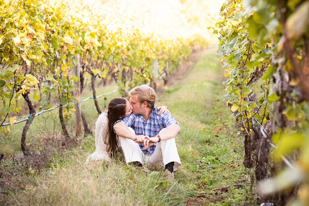 Rebecca  Johns Vineyard Engagement Session - Image Property of www.j-dphoto.com