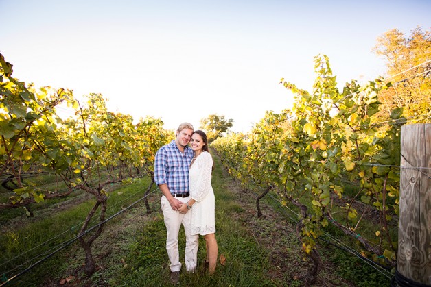 Rebecca  Johns Vineyard Engagement Session - Image Property of www.j-dphoto.com
