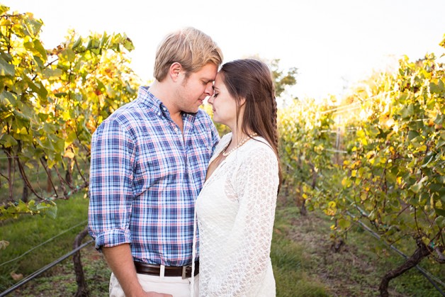 Rebecca  Johns Vineyard Engagement Session - Image Property of www.j-dphoto.com