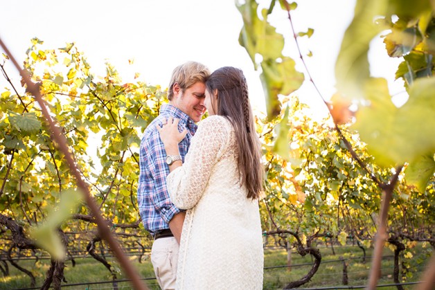 Rebecca  Johns Vineyard Engagement Session - Image Property of www.j-dphoto.com