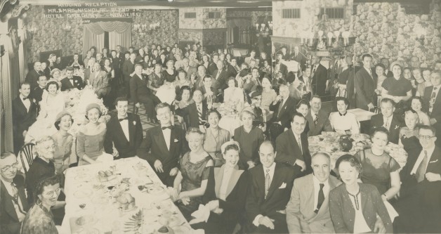 Photo Restoration A Wedding Reception From 1951 - Image Property of www.j-dphoto.com