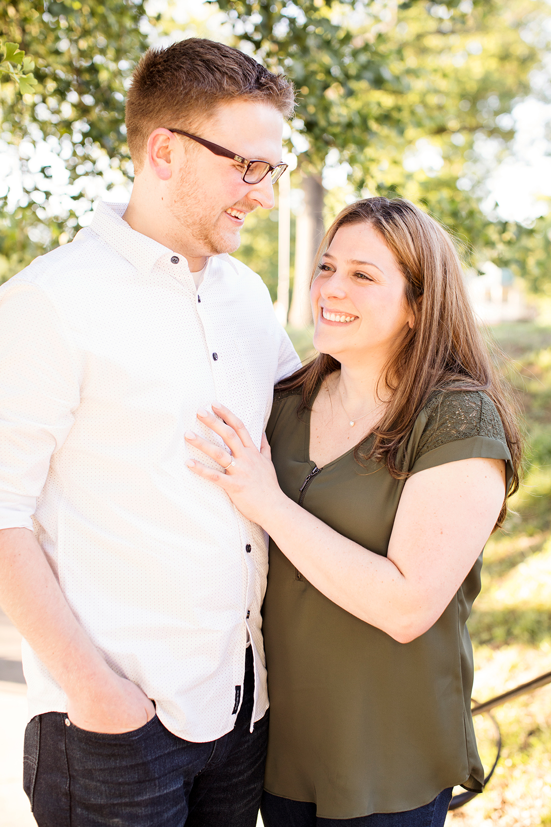 Sierra  Adams Sunset Engagement Shoot on Libby Hill - Image Property of www.j-dphoto.com