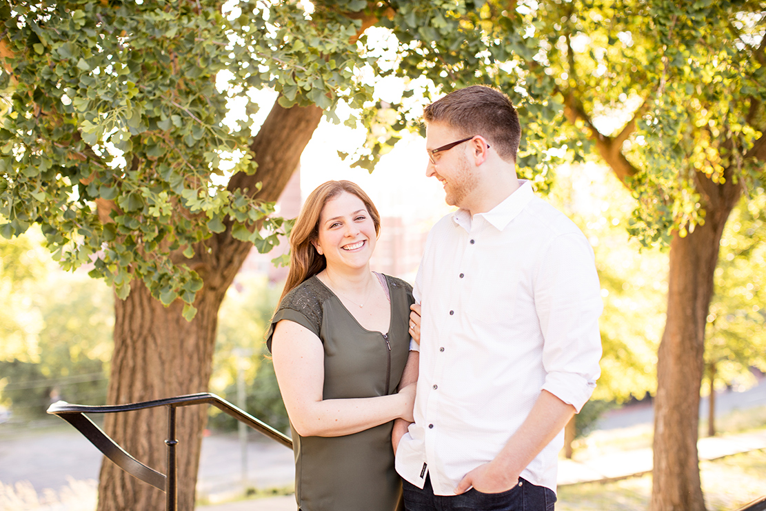 Sierra  Adams Sunset Engagement Shoot on Libby Hill - Image Property of www.j-dphoto.com