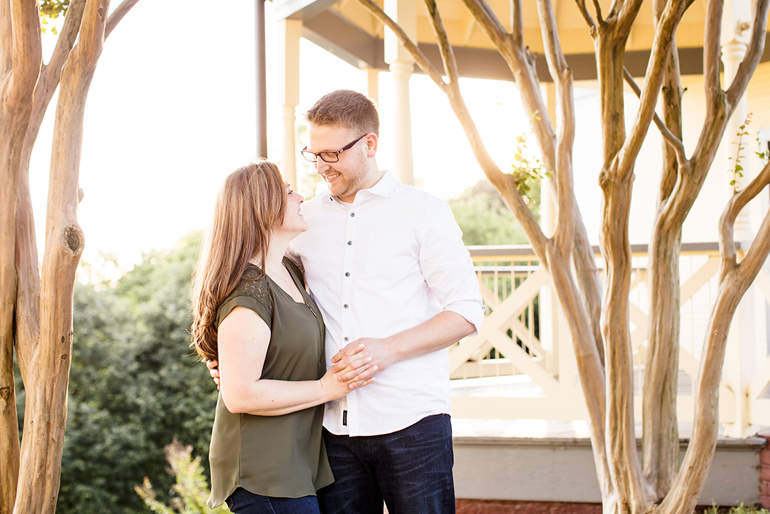 Sierra  Adams Sunset Engagement Shoot on Libby Hill - Image Property of www.j-dphoto.com