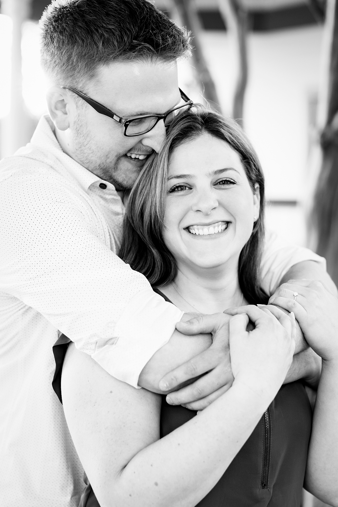 Sierra  Adams Sunset Engagement Shoot on Libby Hill - Image Property of www.j-dphoto.com