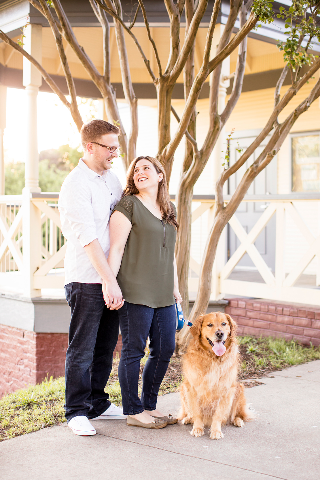 Sierra  Adams Sunset Engagement Shoot on Libby Hill - Image Property of www.j-dphoto.com