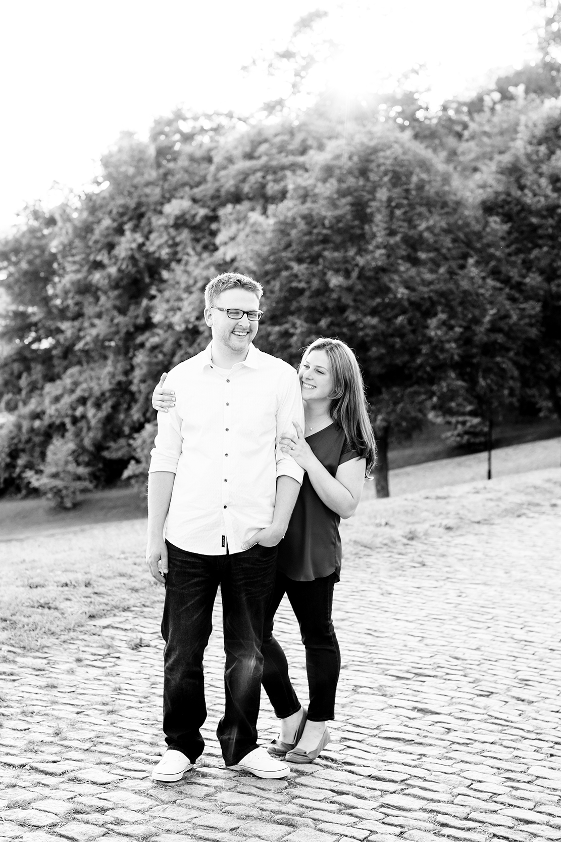 Sierra  Adams Sunset Engagement Shoot on Libby Hill - Image Property of www.j-dphoto.com