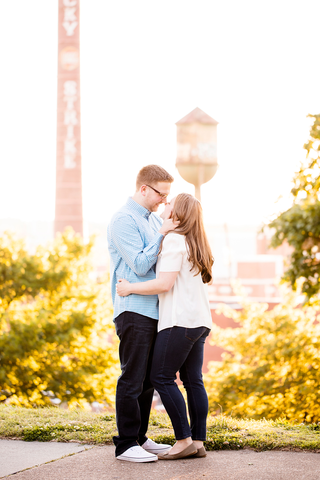 Sierra  Adams Sunset Engagement Shoot on Libby Hill - Image Property of www.j-dphoto.com