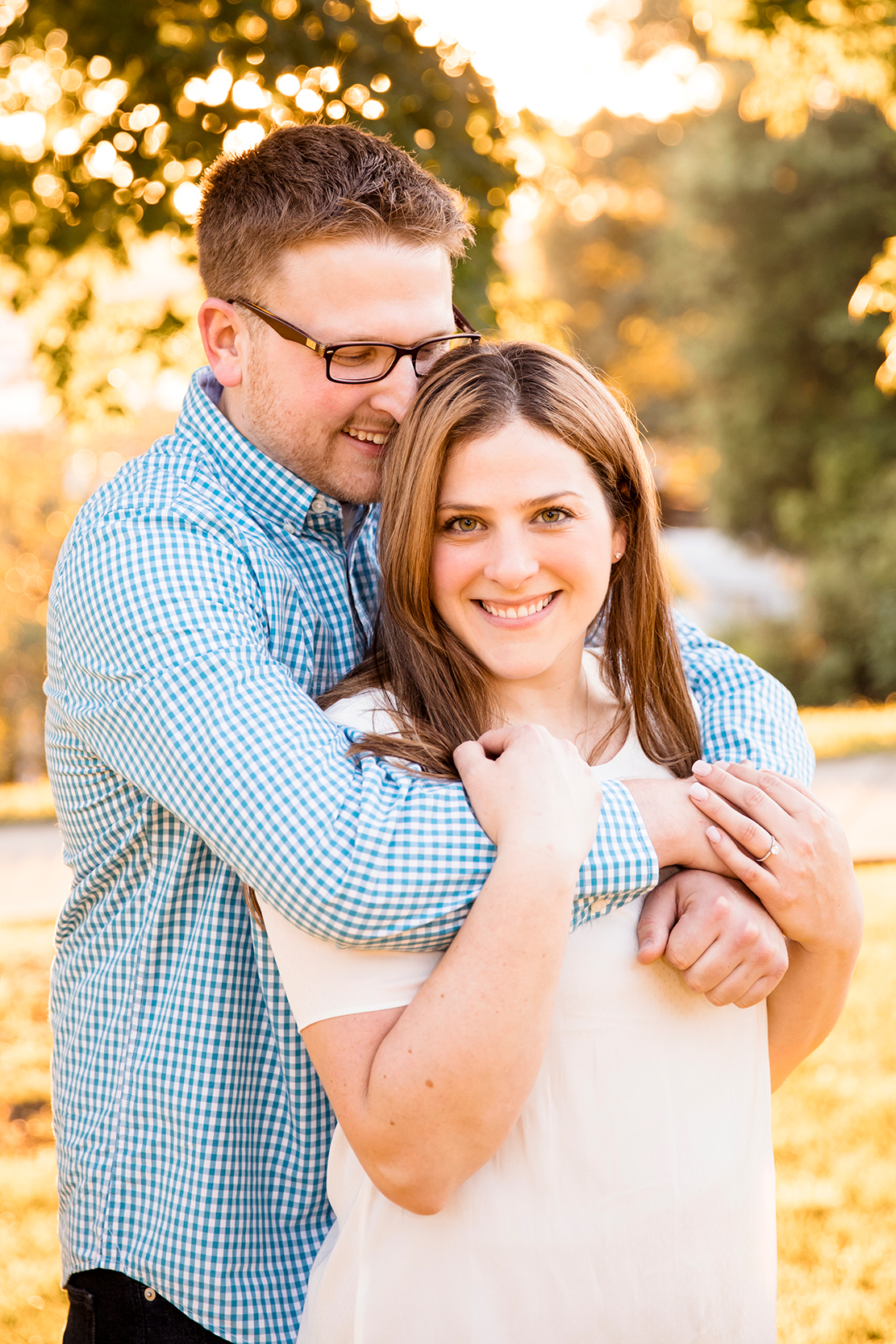Sierra  Adams Sunset Engagement Shoot on Libby Hill - Image Property of www.j-dphoto.com