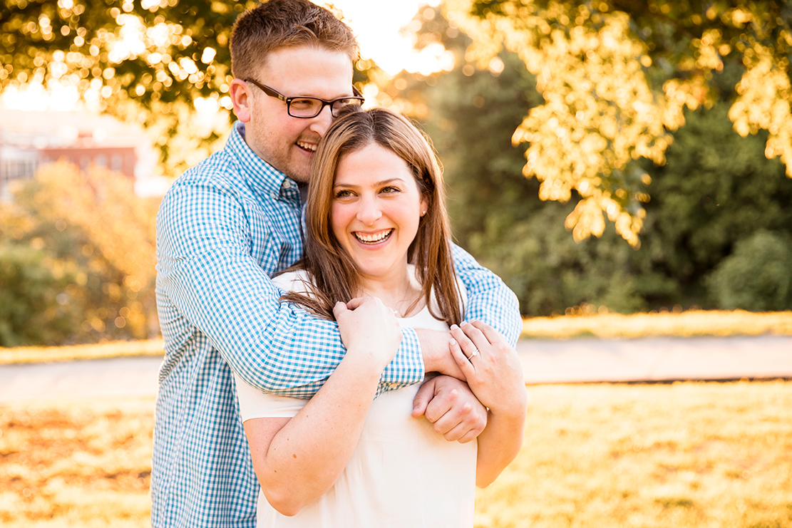 Sierra  Adams Sunset Engagement Shoot on Libby Hill - Image Property of www.j-dphoto.com