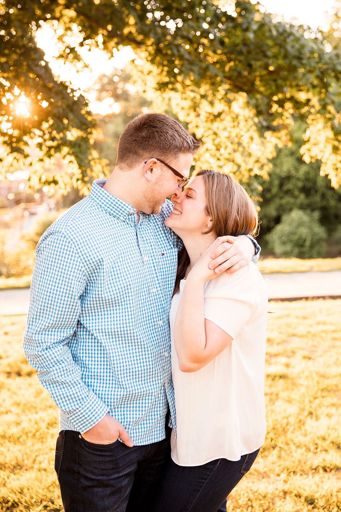 Sierra  Adams Sunset Engagement Shoot on Libby Hill - Image Property of www.j-dphoto.com