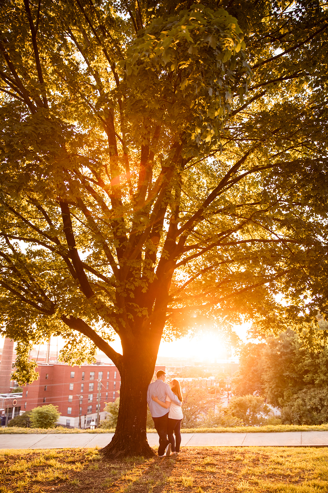 Sierra  Adams Sunset Engagement Shoot on Libby Hill - Image Property of www.j-dphoto.com
