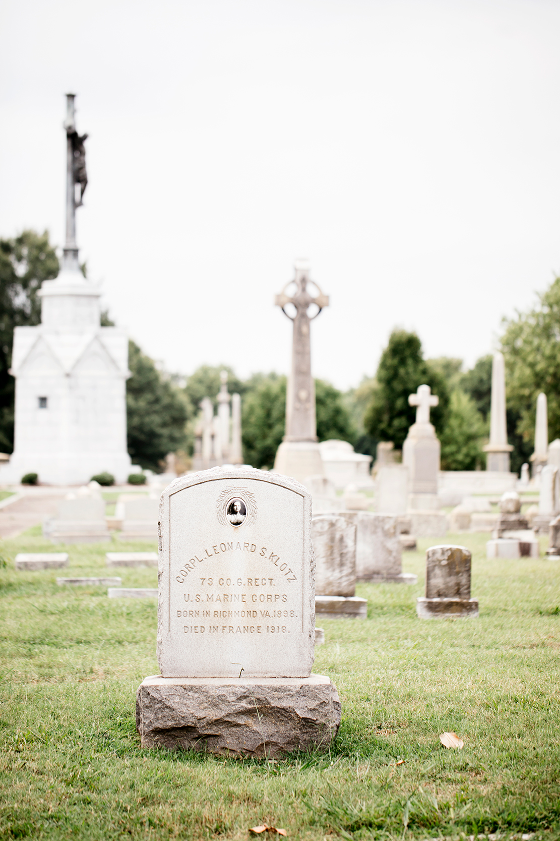 Stephanie  Brads Engagement Shoot in a Graveyard - Image Property of www.j-dphoto.com