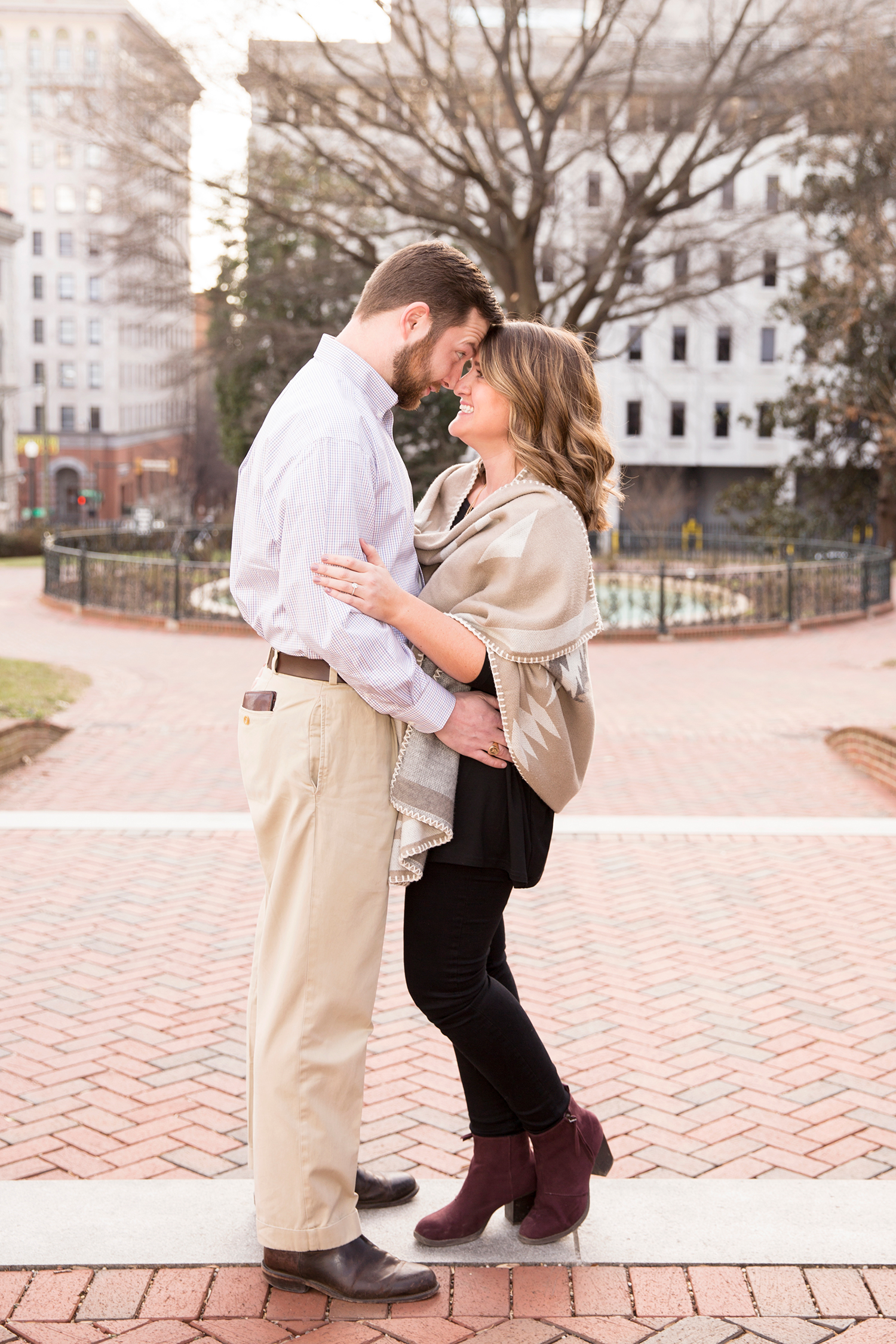 Sarah  Clarks Very Richmond Engagement Session - Image Property of www.j-dphoto.com