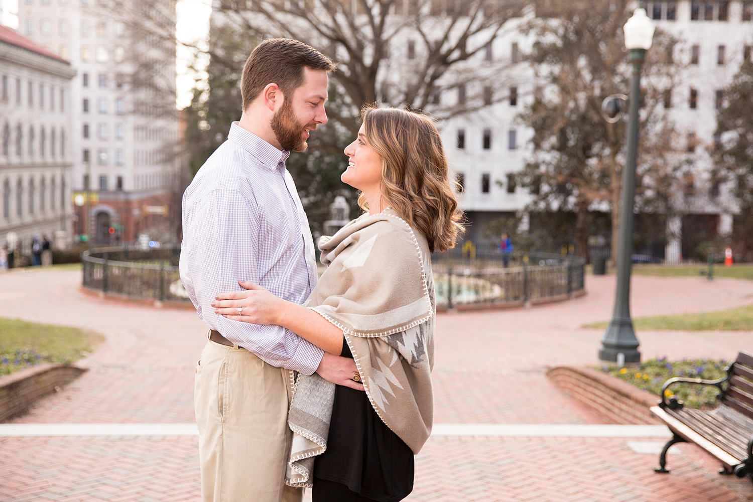 Sarah  Clarks Very Richmond Engagement Session - Image Property of www.j-dphoto.com