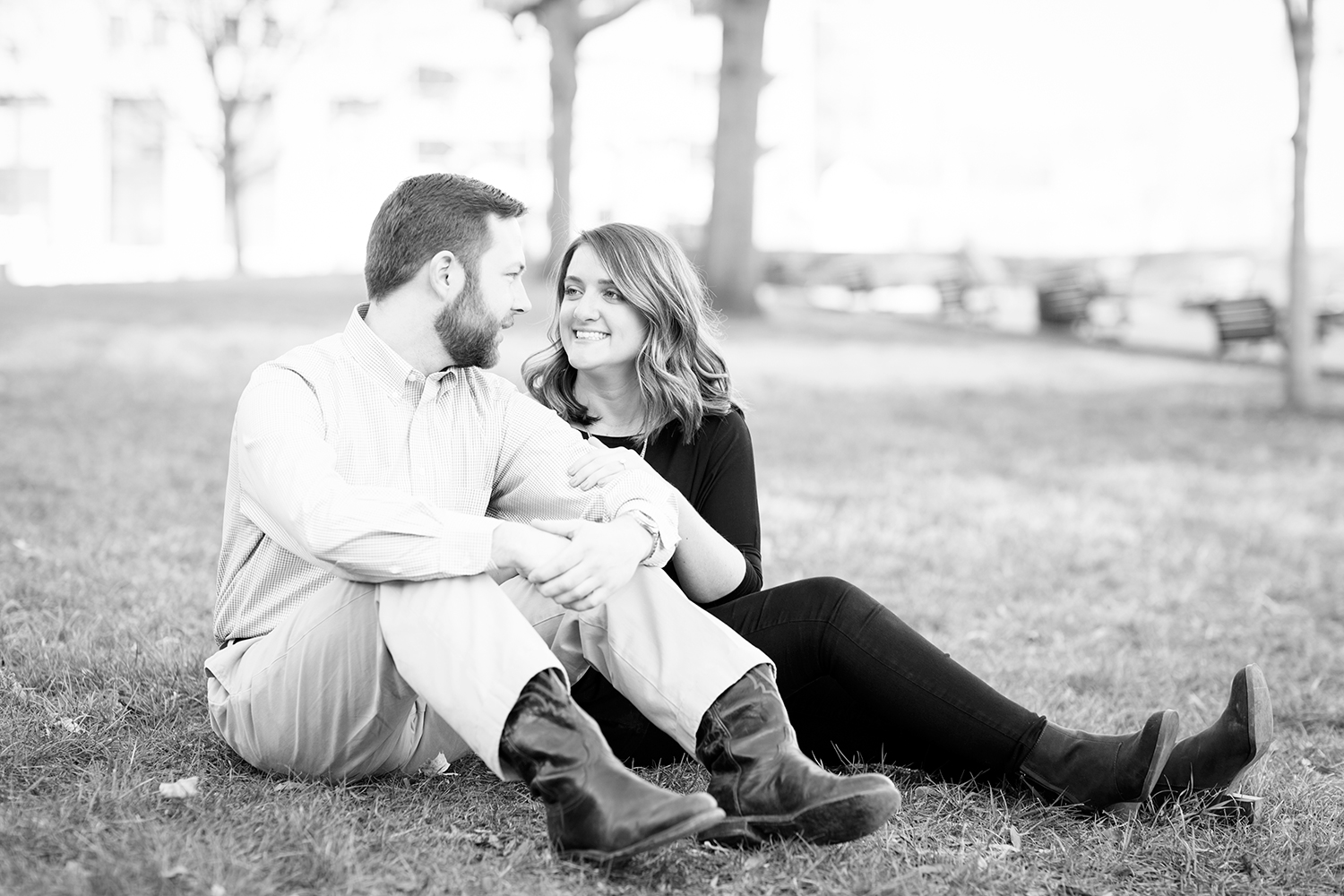 Sarah  Clarks Very Richmond Engagement Session - Image Property of www.j-dphoto.com