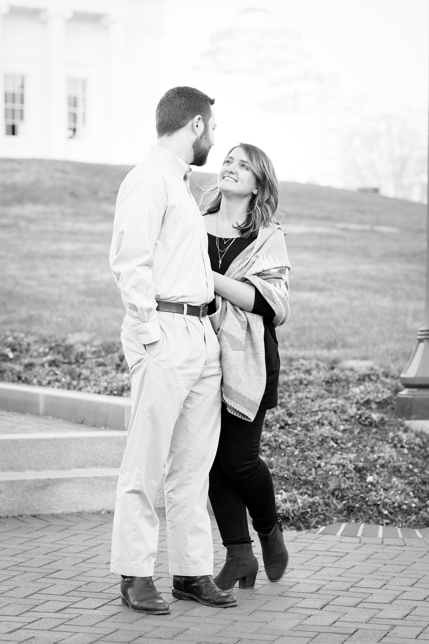 Sarah  Clarks Very Richmond Engagement Session - Image Property of www.j-dphoto.com