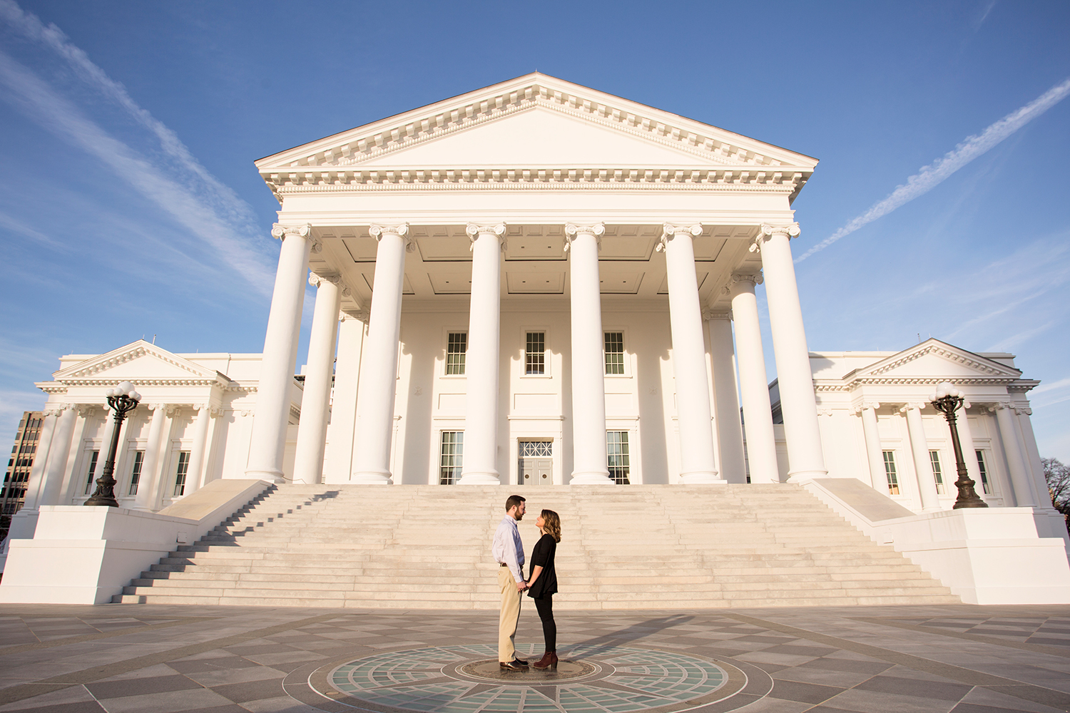 Sarah  Clarks Very Richmond Engagement Session - Image Property of www.j-dphoto.com