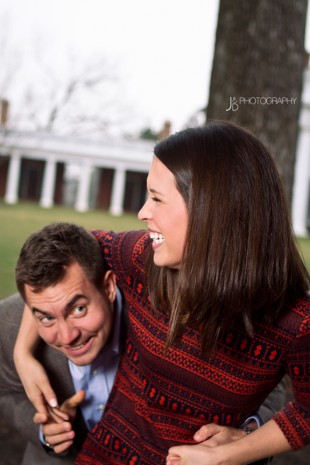 Sara  John A University of Virginia Engagement - Image Property of www.j-dphoto.com