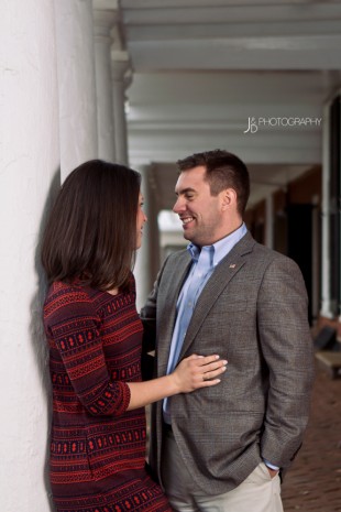 Sara  John A University of Virginia Engagement - Image Property of www.j-dphoto.com