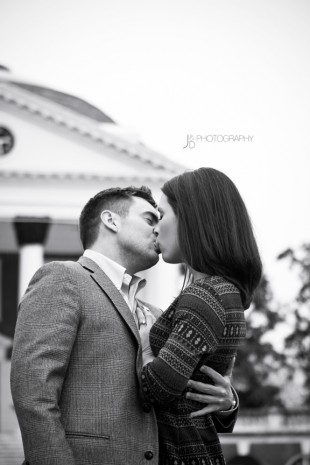 Sara  John A University of Virginia Engagement - Image Property of www.j-dphoto.com