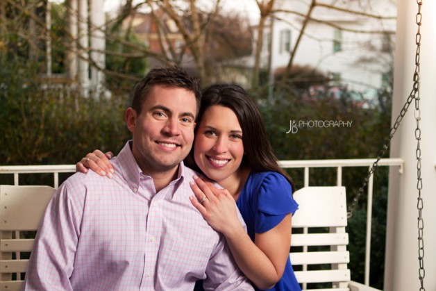 Sara  John A University of Virginia Engagement - Image Property of www.j-dphoto.com