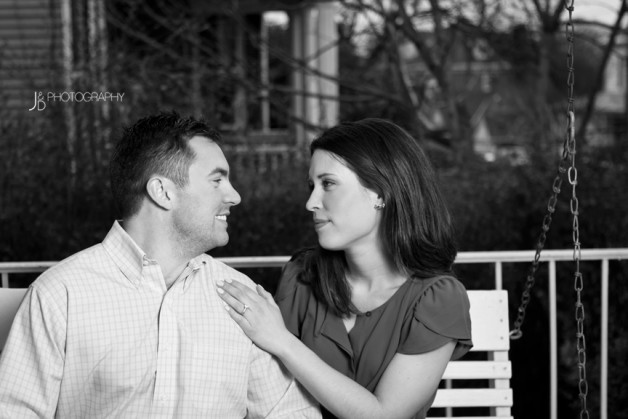 Sara  John A University of Virginia Engagement - Image Property of www.j-dphoto.com
