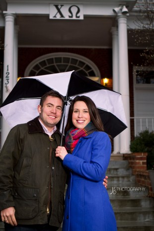 Sara  John A University of Virginia Engagement - Image Property of www.j-dphoto.com