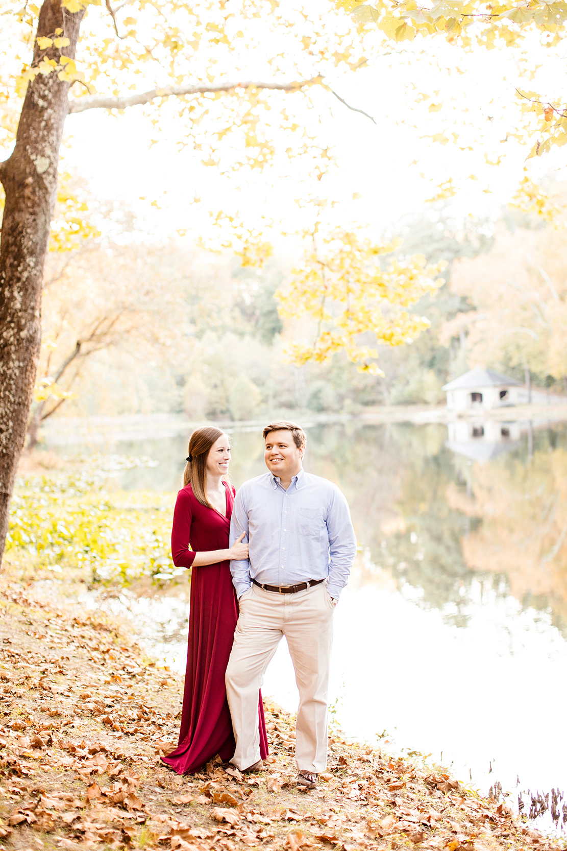Susan  Sams Fall Engagement Shoot at Forest Hill Park - Image Property of www.j-dphoto.com