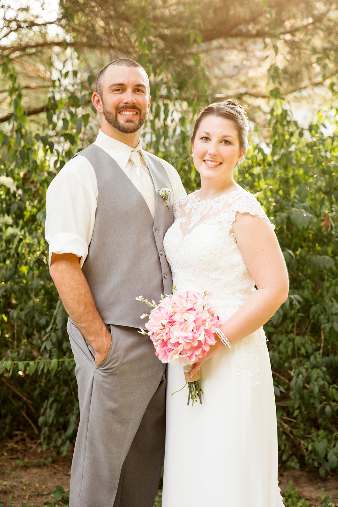 Stephanie  Chriss Backyard Wedding - Image Property of www.j-dphoto.com