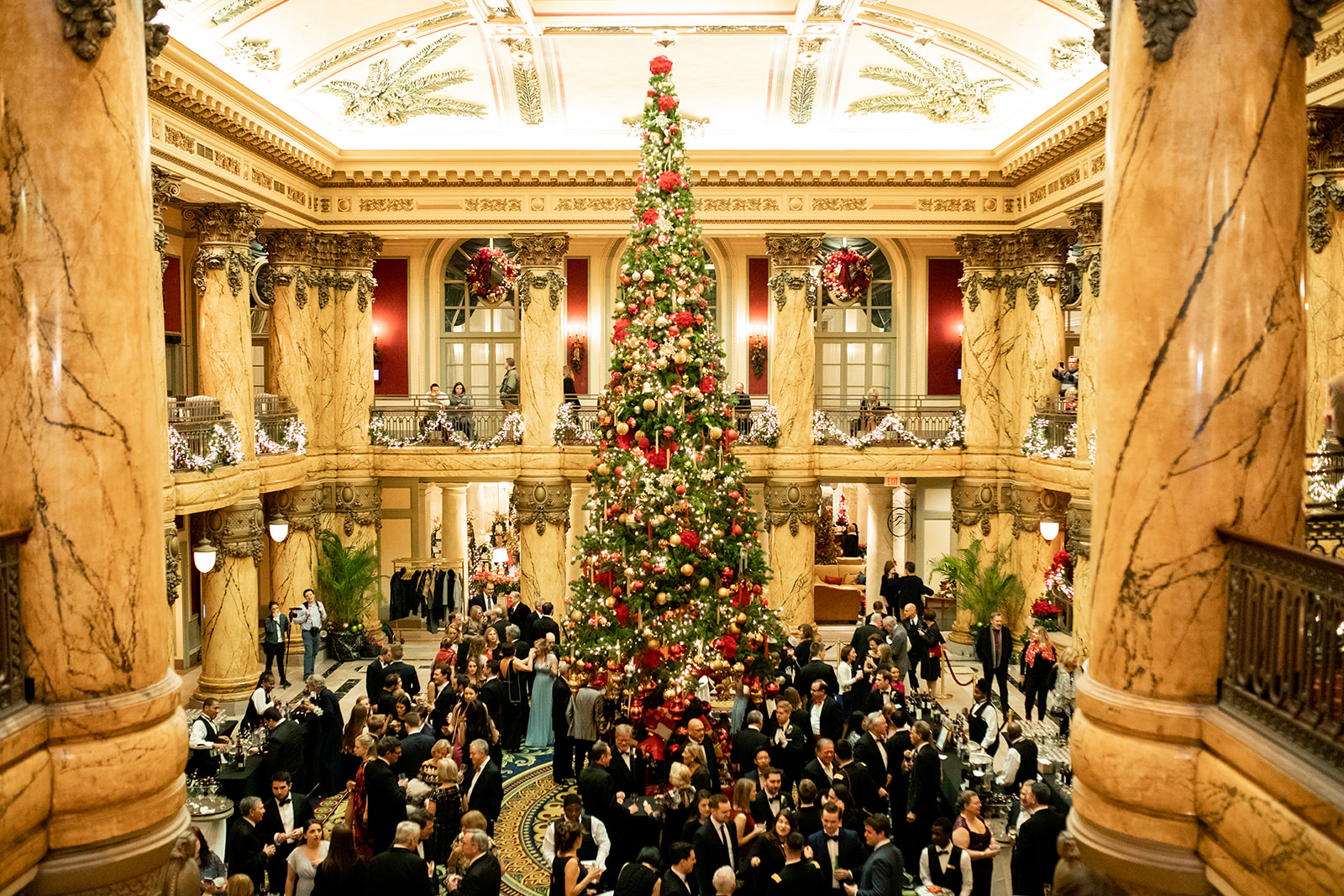 Holly  Elliotts Holiday Wedding at The Jefferson Hotel - Image Property of www.j-dphoto.com