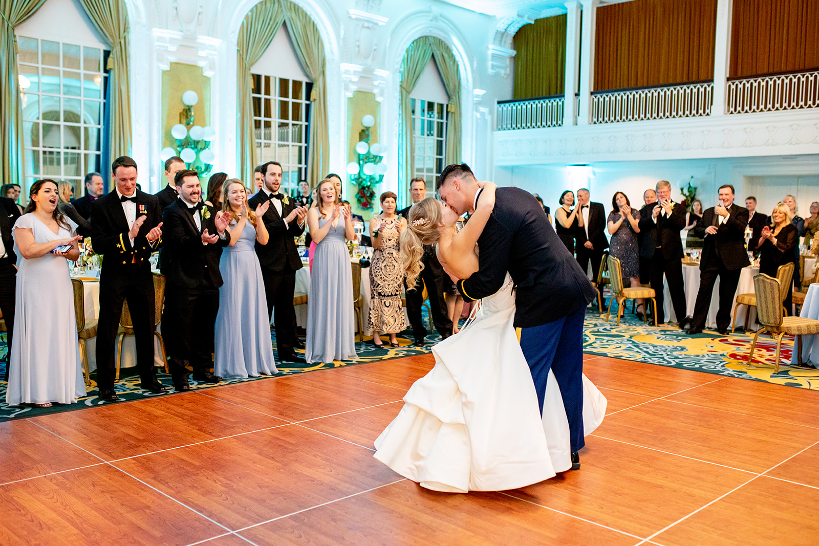 Holly  Elliotts Holiday Wedding at The Jefferson Hotel - Image Property of www.j-dphoto.com