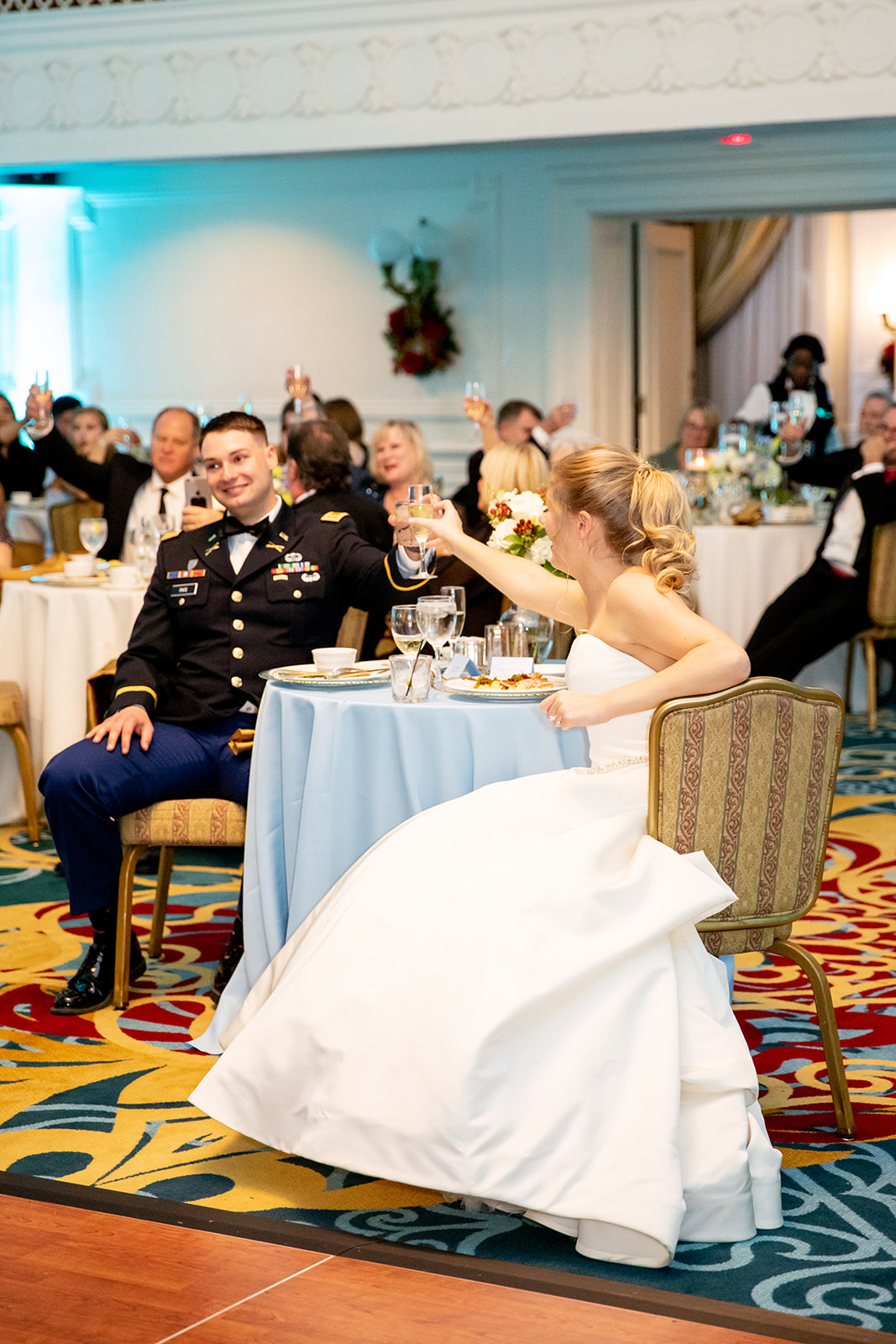 Holly  Elliotts Holiday Wedding at The Jefferson Hotel - Image Property of www.j-dphoto.com
