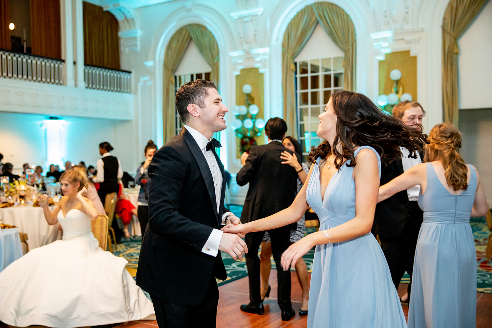 Holly  Elliotts Holiday Wedding at The Jefferson Hotel - Image Property of www.j-dphoto.com