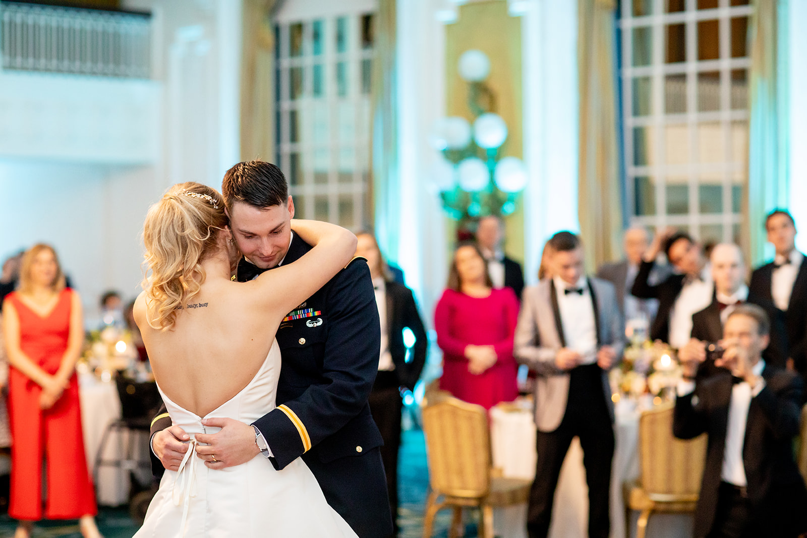 Holly  Elliotts Holiday Wedding at The Jefferson Hotel - Image Property of www.j-dphoto.com