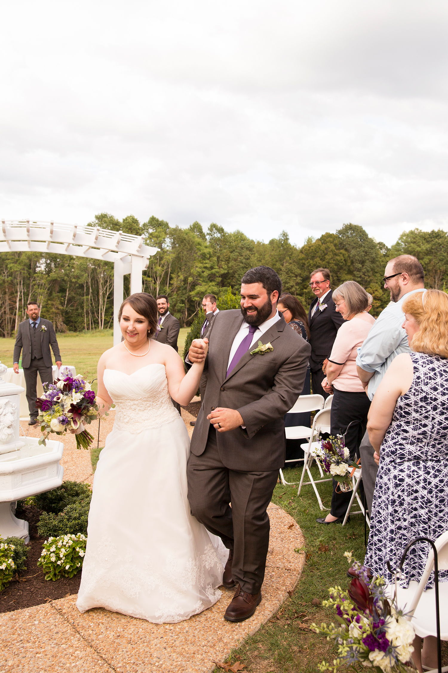 Catherine  Vinces Wedding at The Inn at New Kent Winery - Image Property of www.j-dphoto.com